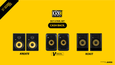 KRK Monitor Cashback Promotion