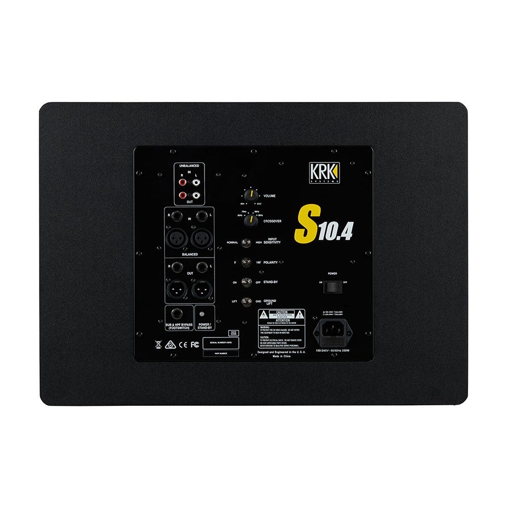KRK S10.4 10" Studio Subwoofer