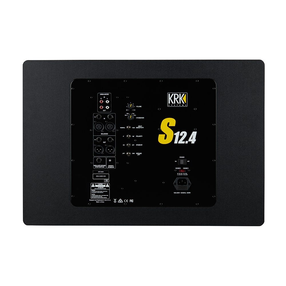 KRK S12.4 12" Studio Subwoofer