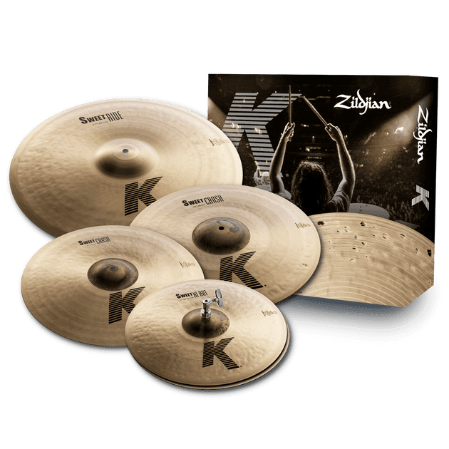 Zildjian K Sweet Cymbal Pack (14 / 16 / 18 / 21)
