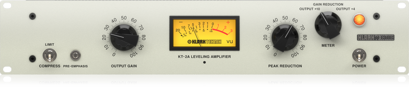 Klark Teknik KT-2A Classic Tube Compressor/Levelling Amplifier w/MIDAS Transformers