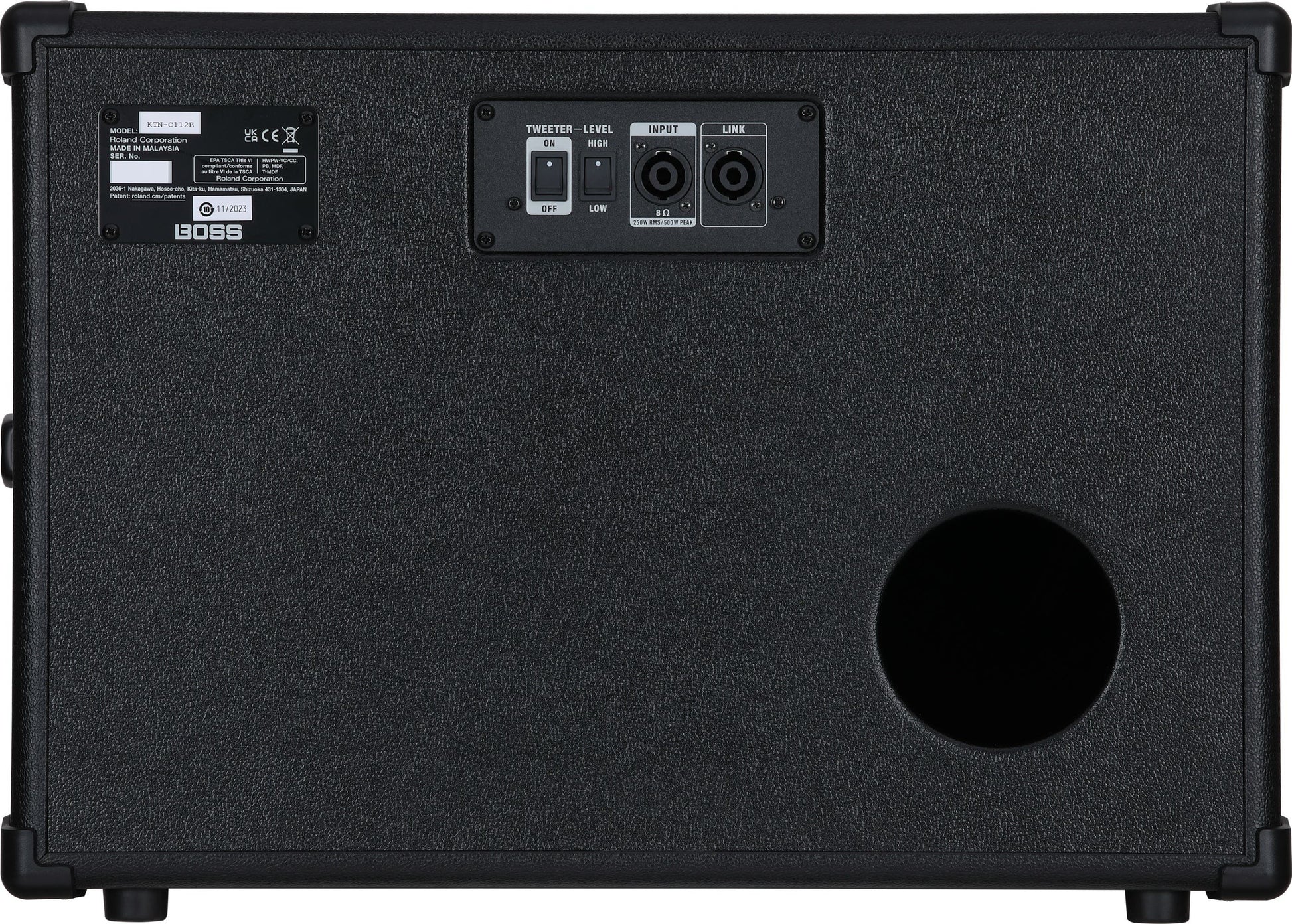 Boss Katana 112 BASS 1x12" Speaker Cabinet