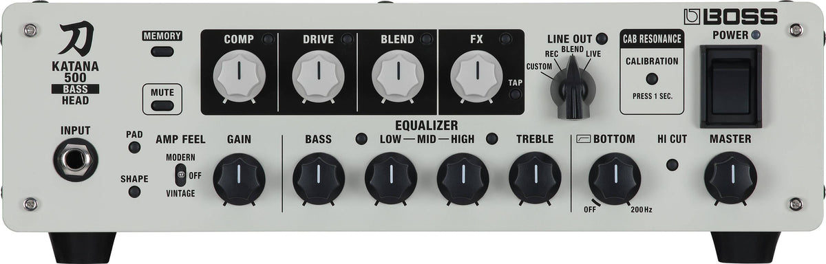 Boss Katana 500 Bass Amp Head (KTN500BHD)