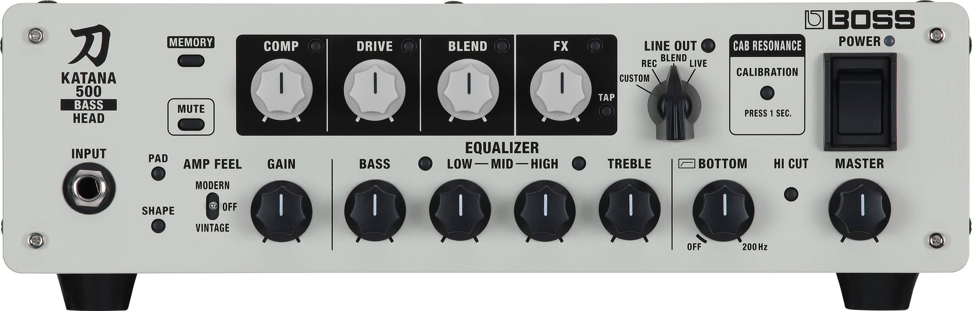 Boss Katana 500 Bass Amp Head (KTN500BHD)