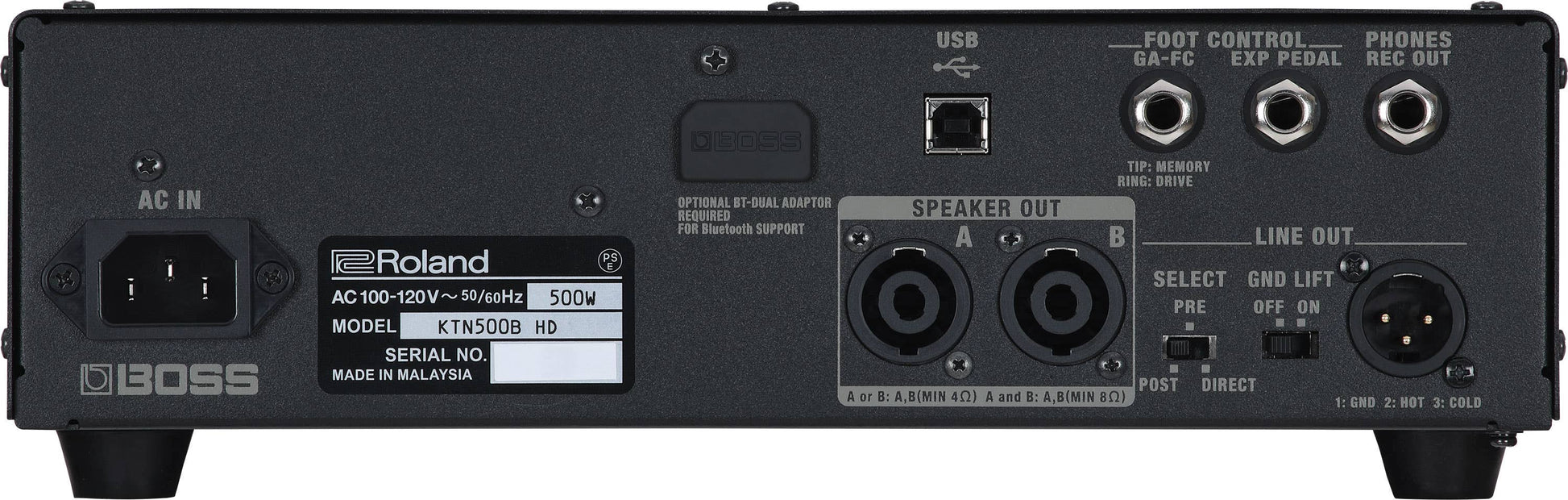 Boss Katana 500 Bass Amp Head (KTN500BHD)