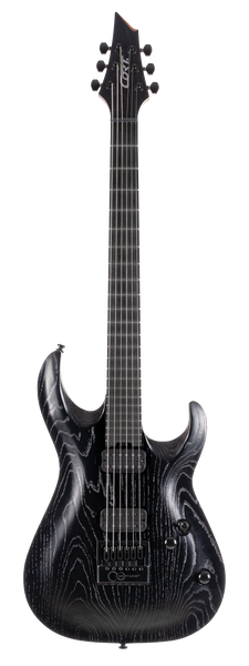 Cort KX700 EverTune Electric Guitar w/Bag - Open Pore Black