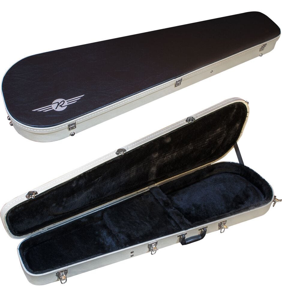 Reverend 2-Tone Teardrop Bass Case