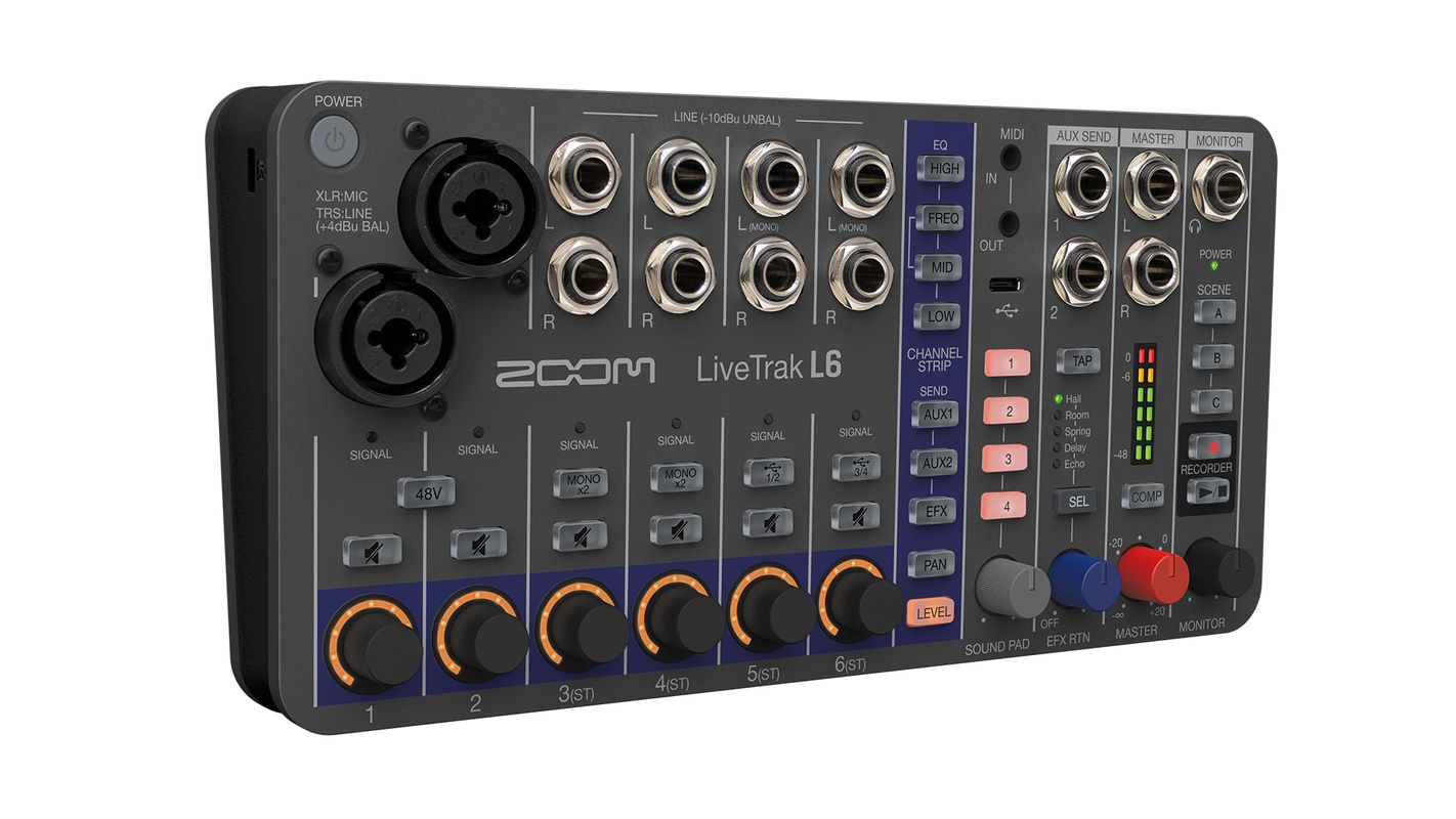 Zoom L6 LiveTrak Mixer + Recorder