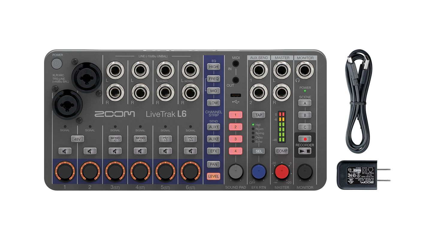 Zoom L6 LiveTrak Mixer + Recorder