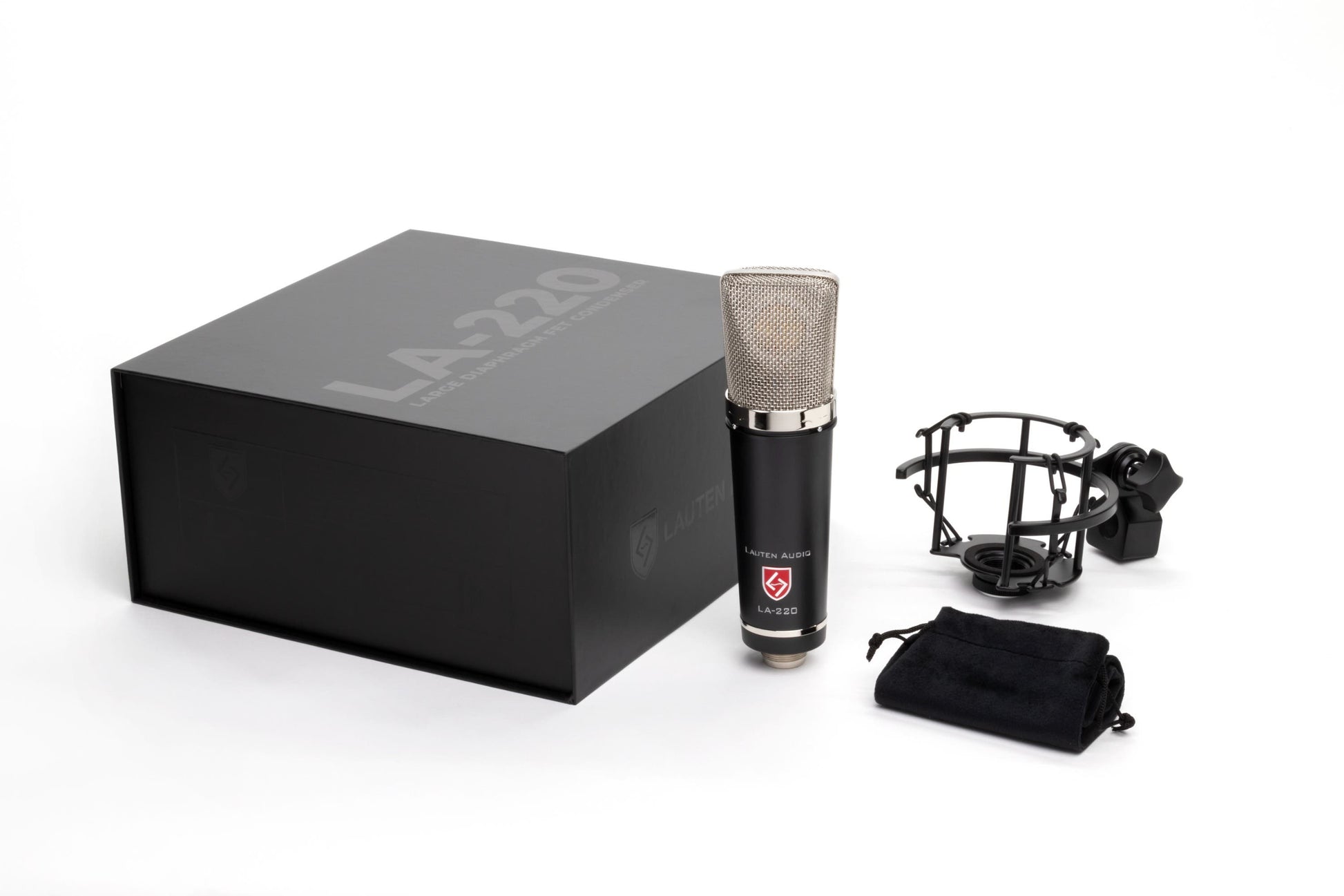 Lauten Audio Black LA-220 V2 FET Condenser Microphone