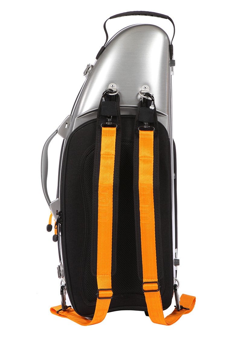 BAM LA DEFENSE Hightech Alto Sax Case - Brushed Aluminium (DEF4101XLA)