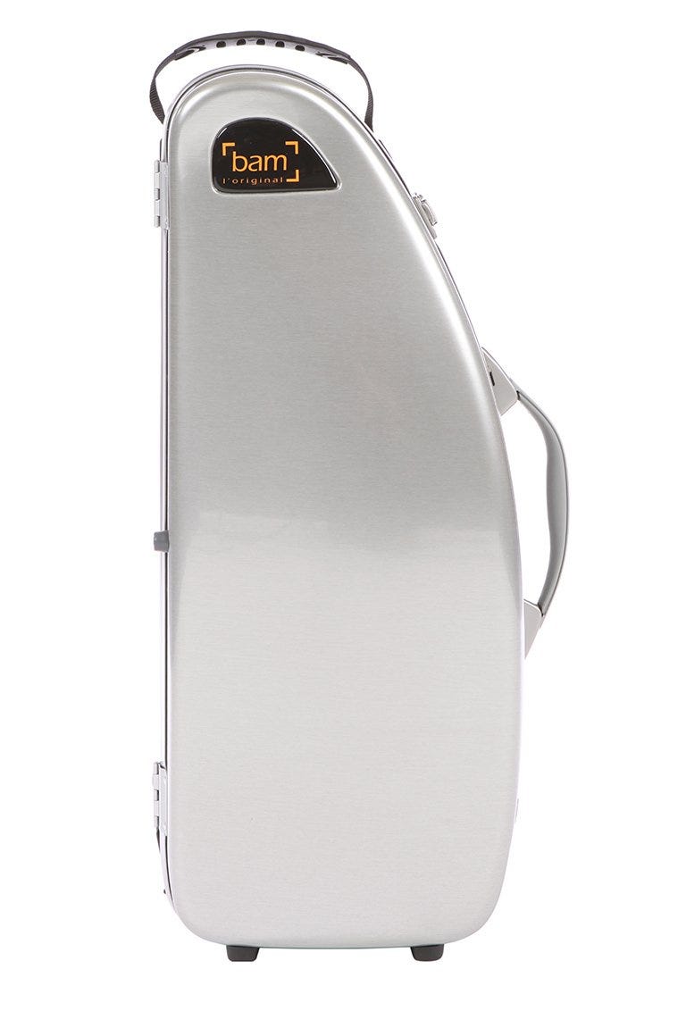 La Defense Hightech Alto Sax Case - Brushed Aluminium