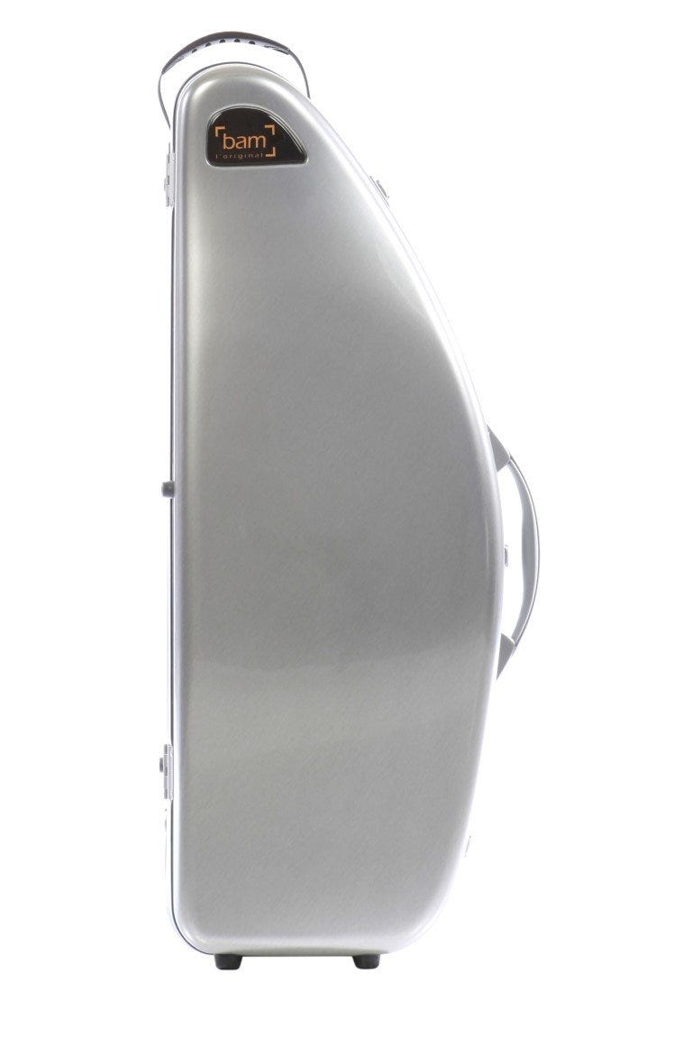 La Defense Hightech Tenor Sax Case - Brushed Aluminium