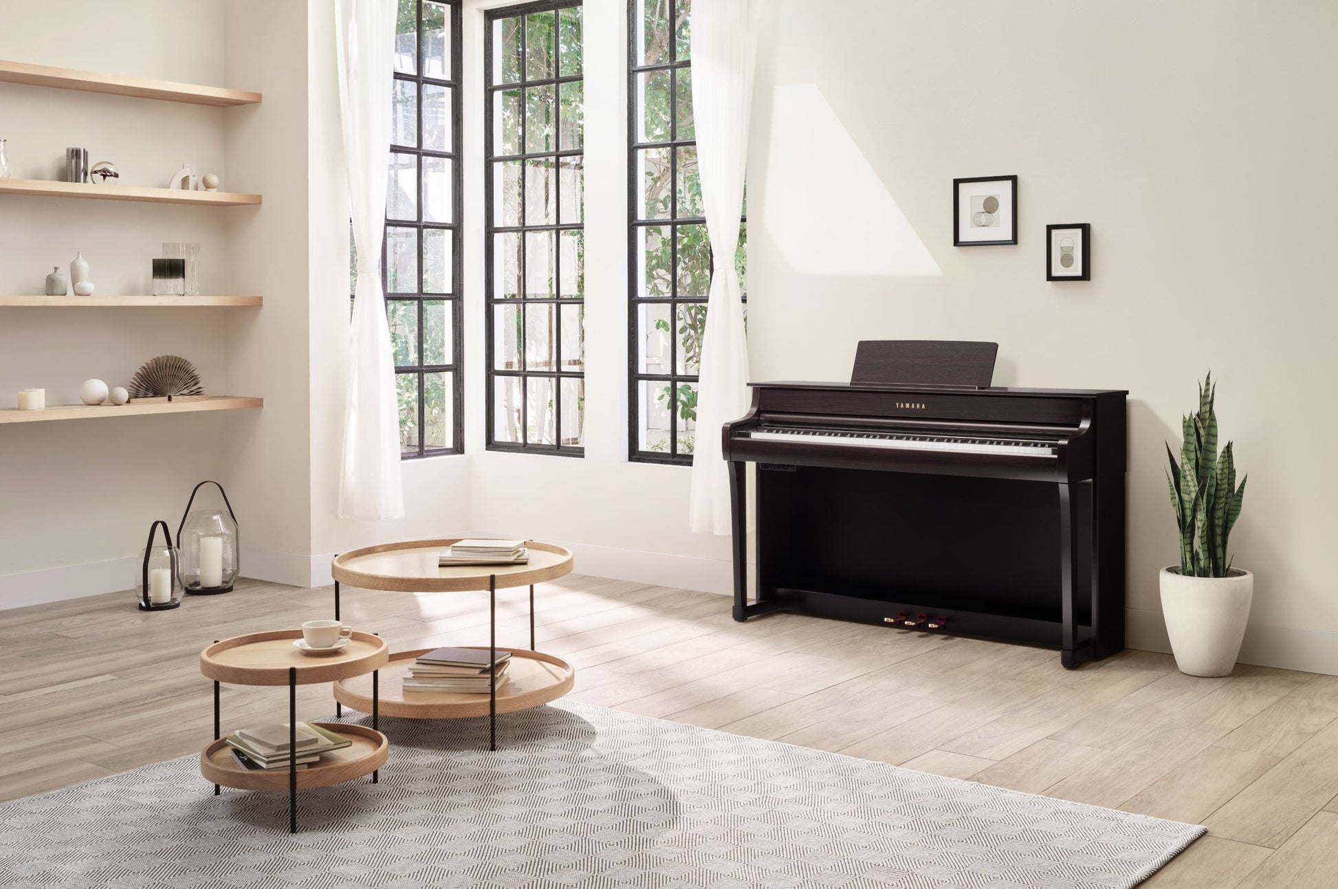 Yamaha CLP835R Clavinova Digital Piano - Rosewood Finish