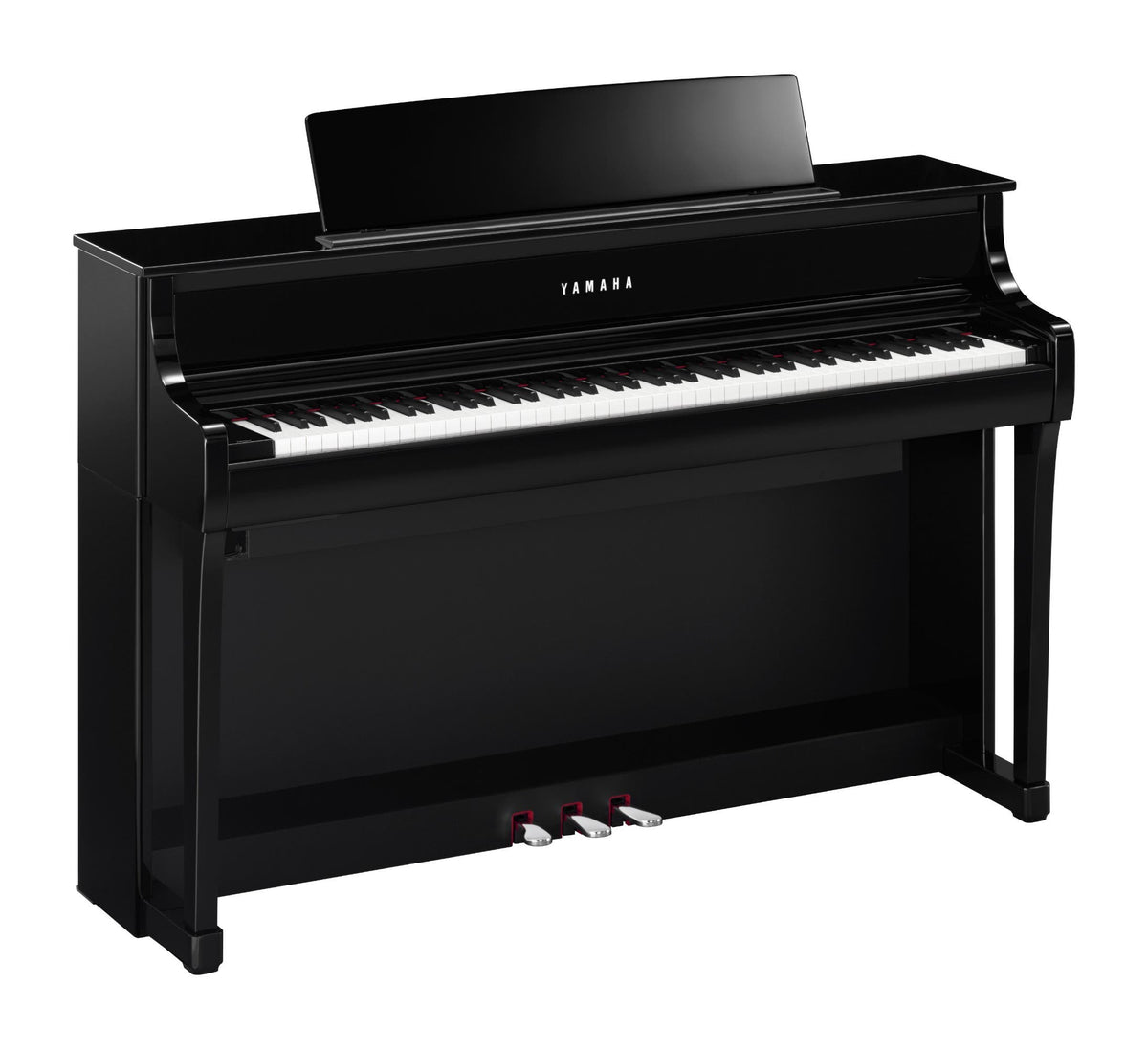 Yamaha CLP875PE Clavinova Digital Piano - Polished Ebony Finish