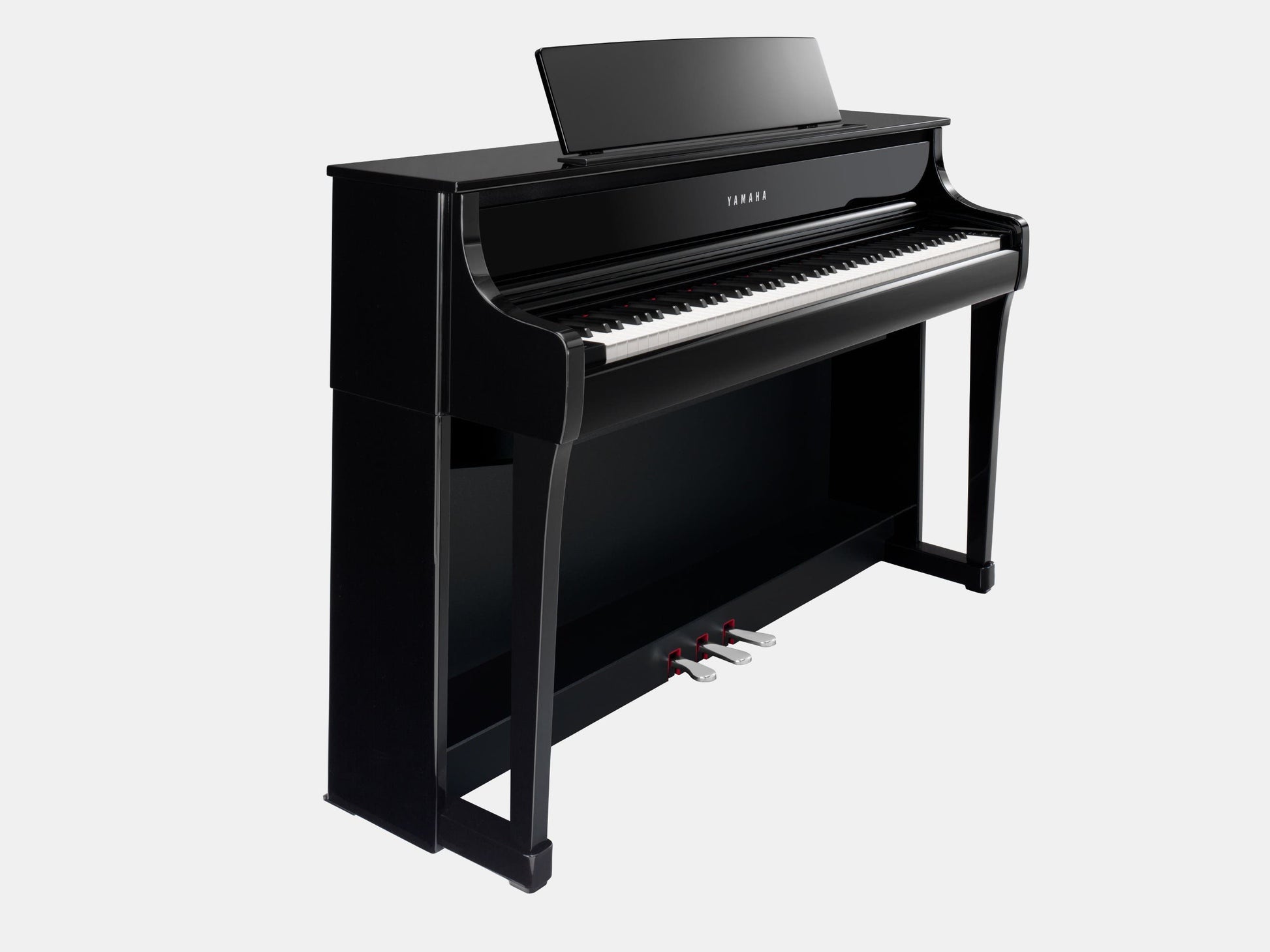 Yamaha CLP875PE Clavinova Digital Piano - Polished Ebony Finish
