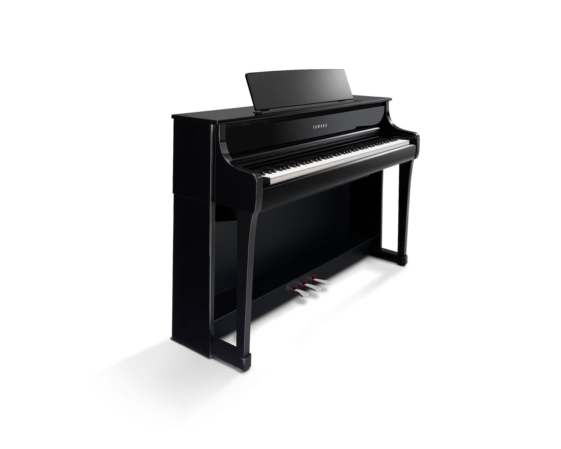 Yamaha CLP875PE Clavinova Digital Piano - Polished Ebony Finish