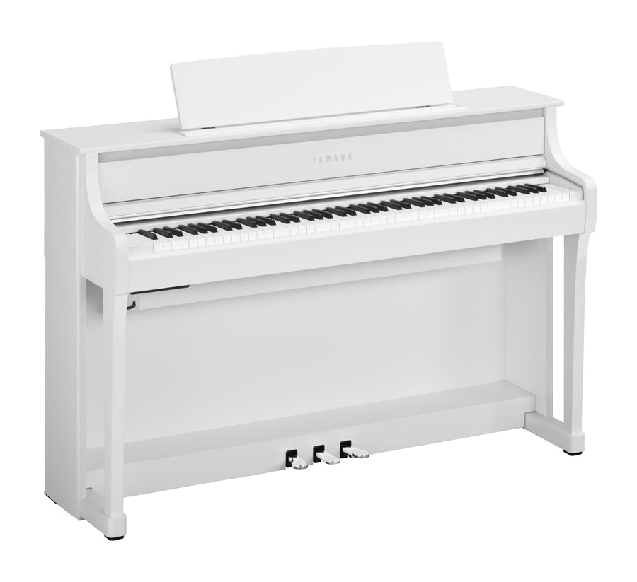Yamaha CLP875WH Clavinova Digital Piano - White Finish