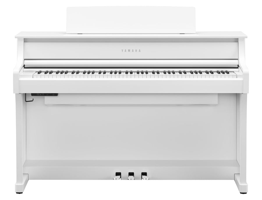 Yamaha CLP875WH Clavinova Digital Piano - White Finish