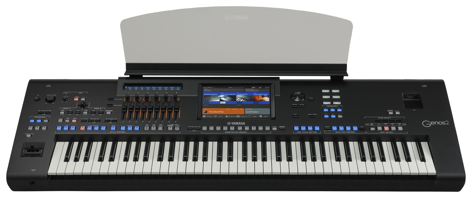 Yamaha GENOS2 76-note Digital Workstation Keyboard