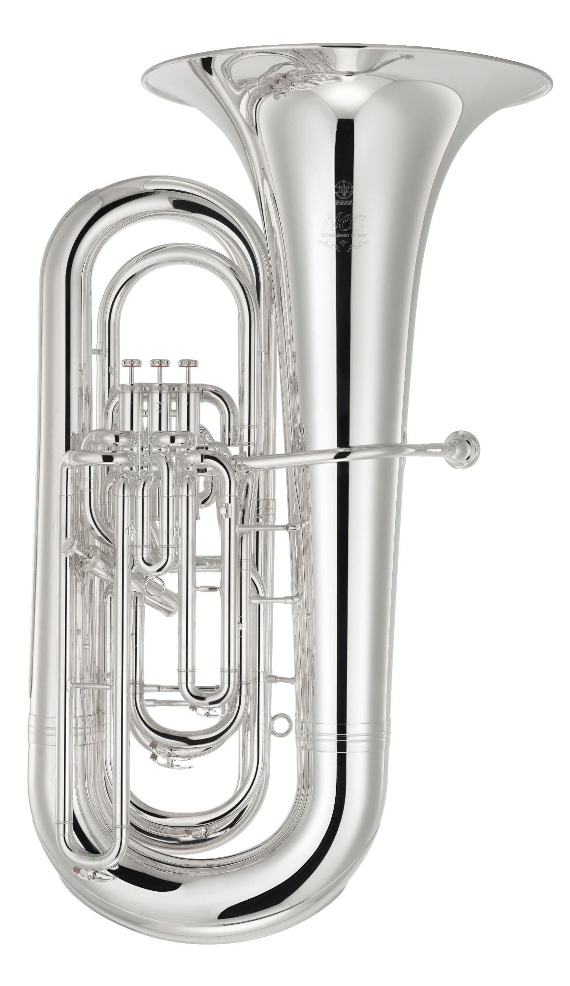 Yamaha YBB-632S Double B-Flat Neo Tuba - 4 Valve - Silver Plated