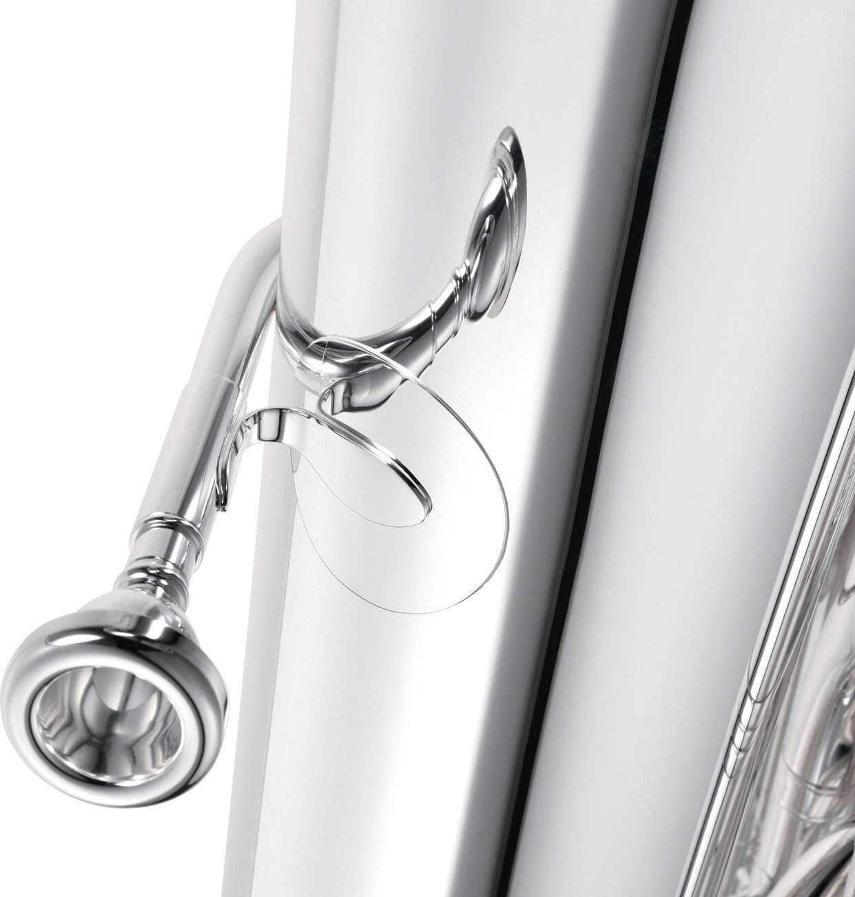 Yamaha YBB-632S Double B-Flat Neo Tuba - 4 Valve - Silver Plated