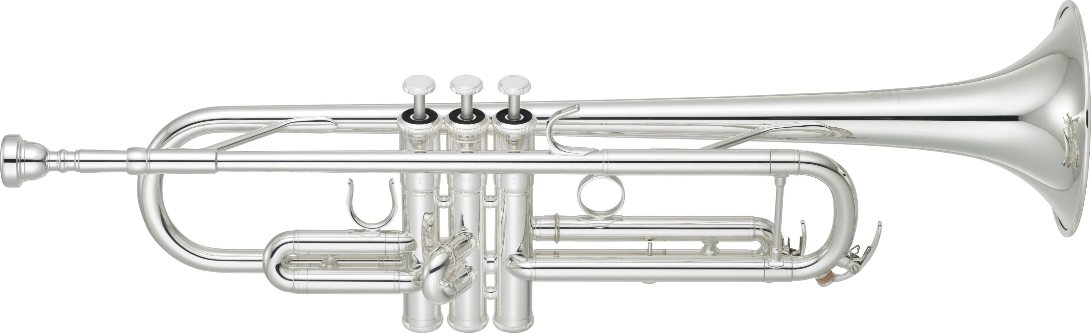 Yamaha YTR4335GSII Intermediate Trumpet - Silver Plated (YTR-4335GSII ...