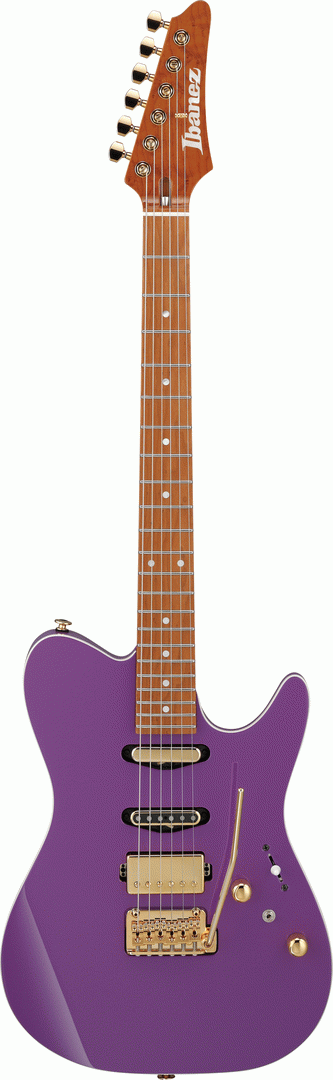 Ibanez Lari Basilio LB1 Signature Electric Guitar w/Case - Violet