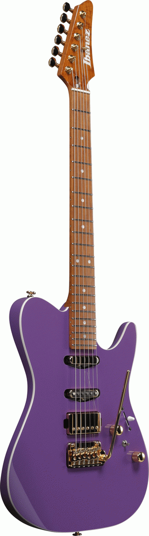 Ibanez Lari Basilio LB1 Signature Electric Guitar w/Case - Violet