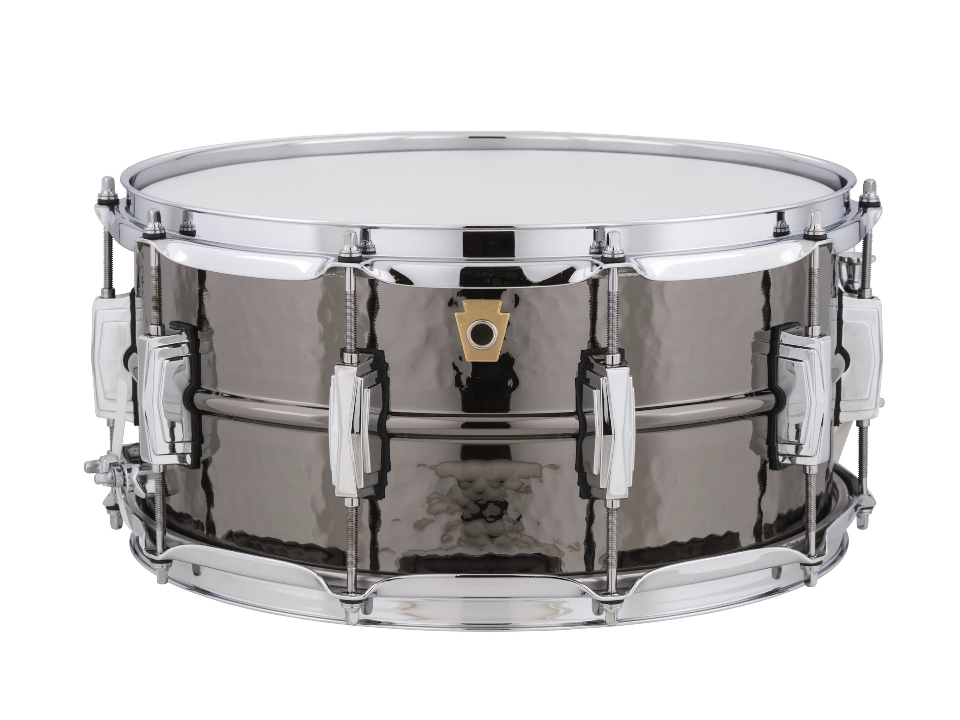 Ludwig Black Beauty 14" x 6.5" Snare Drum - Hammered Brass (LB417K)