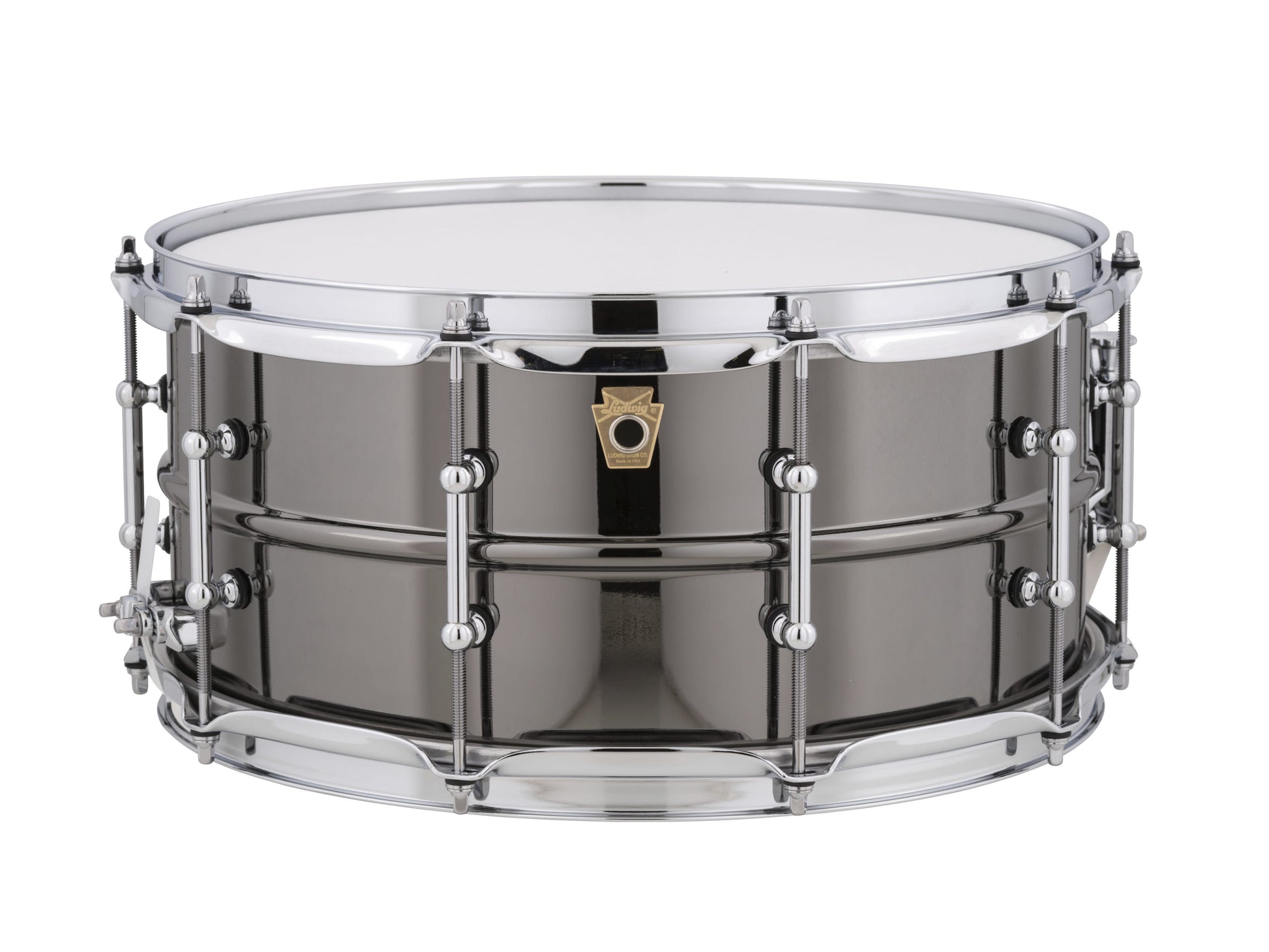 Ludwig Black Beauty 14" x 6.5" Snare Drum - Tube Lugs (LB417T)