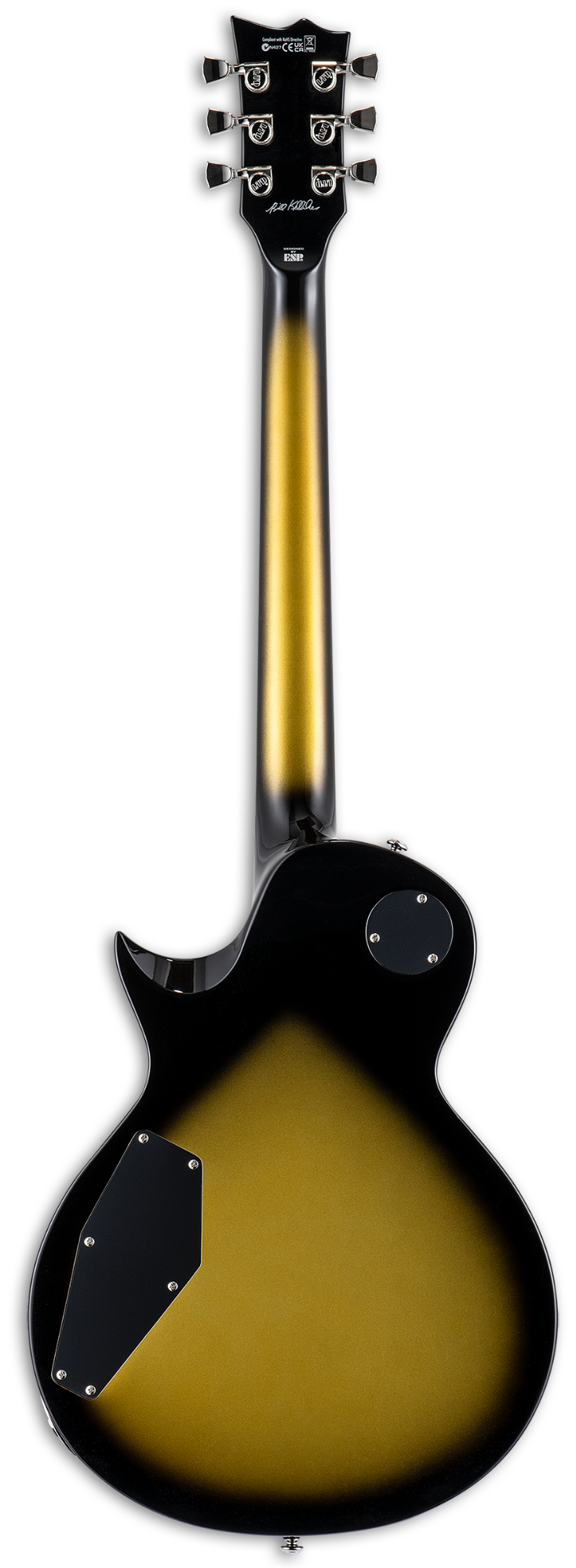 ESP LTD Bill Kelliher 600 - Vintage Silver Sunburst