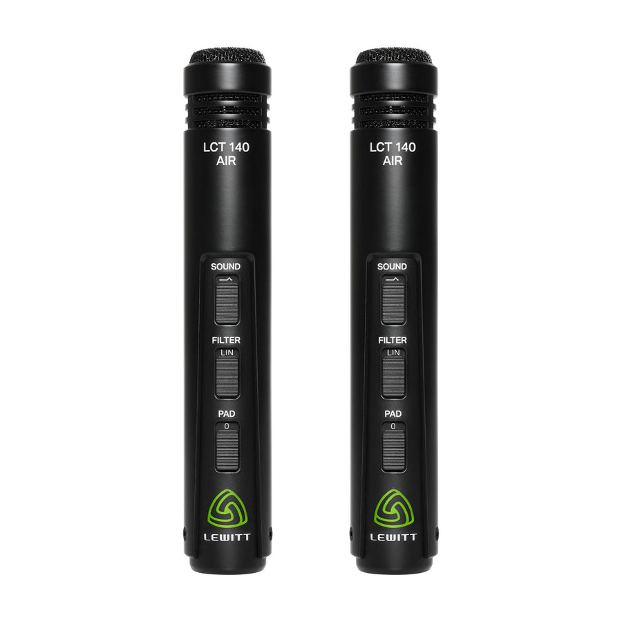 Lewitt LCT140 AIR Small Diaphragm Condenser Microphones (Matched Pair)
