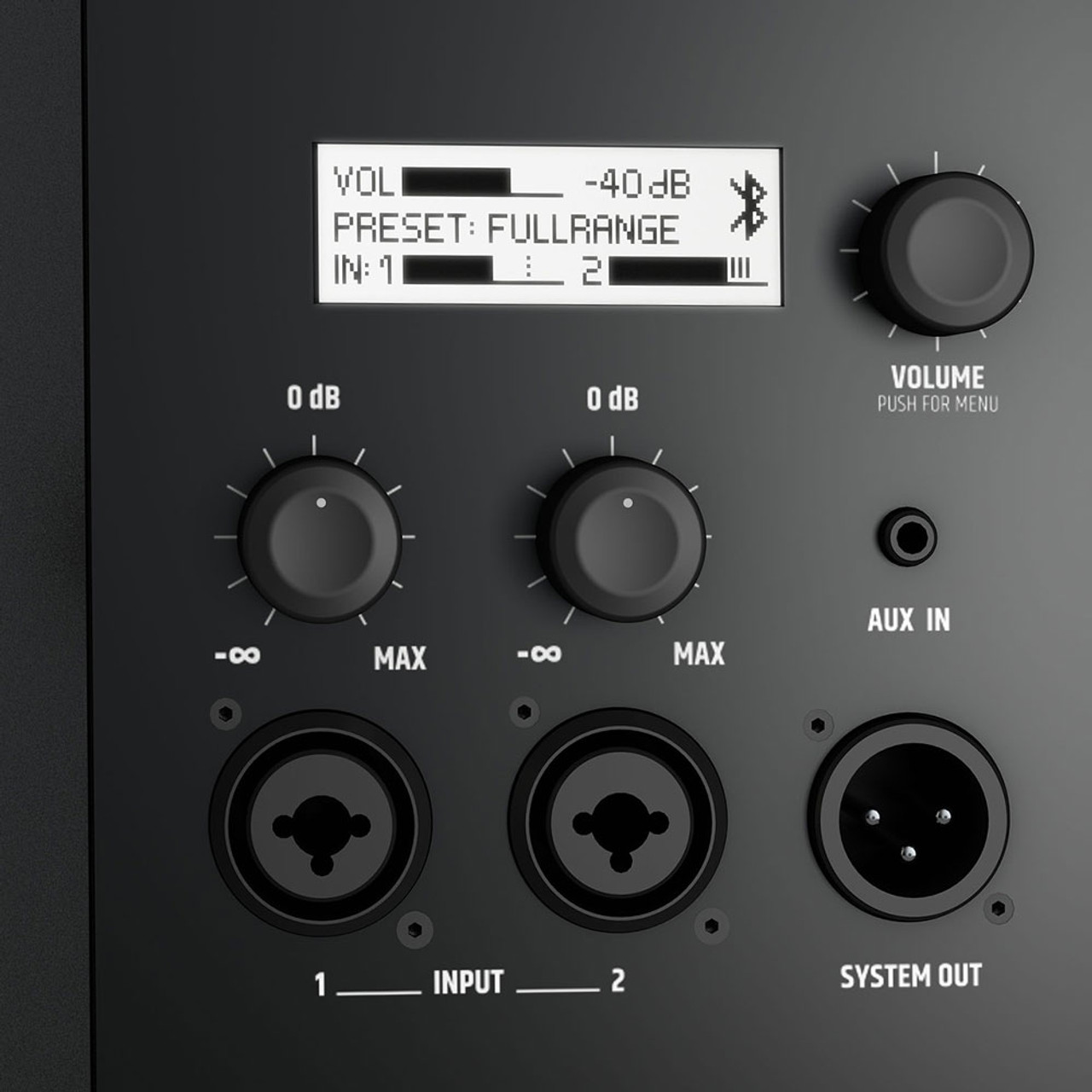 LD Systems ICOA 1200W 12" Active Speaker w/ Bluetooth - Black