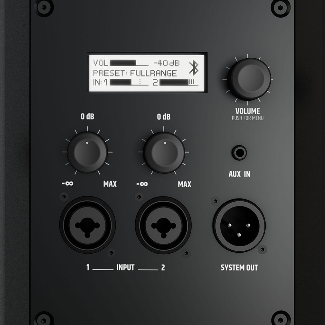 LD Systems ICOA 1200W 15" Active Speaker w/ Bluetooth - Black