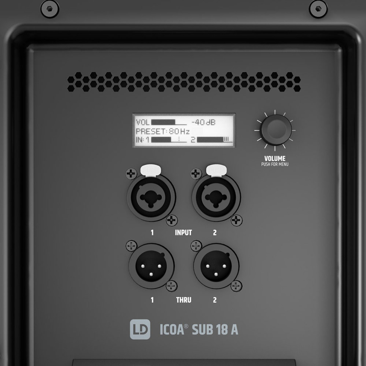 LD Systems LD ICOA SUB 18" Active Subwoofer