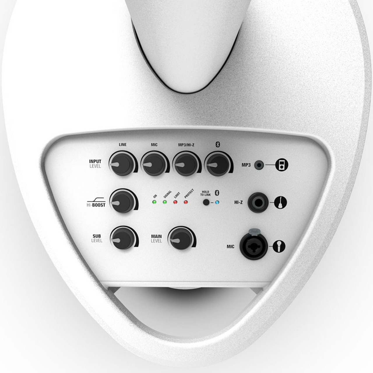 LD Systems MAUI 5 800W Column PA System with Mixer - White