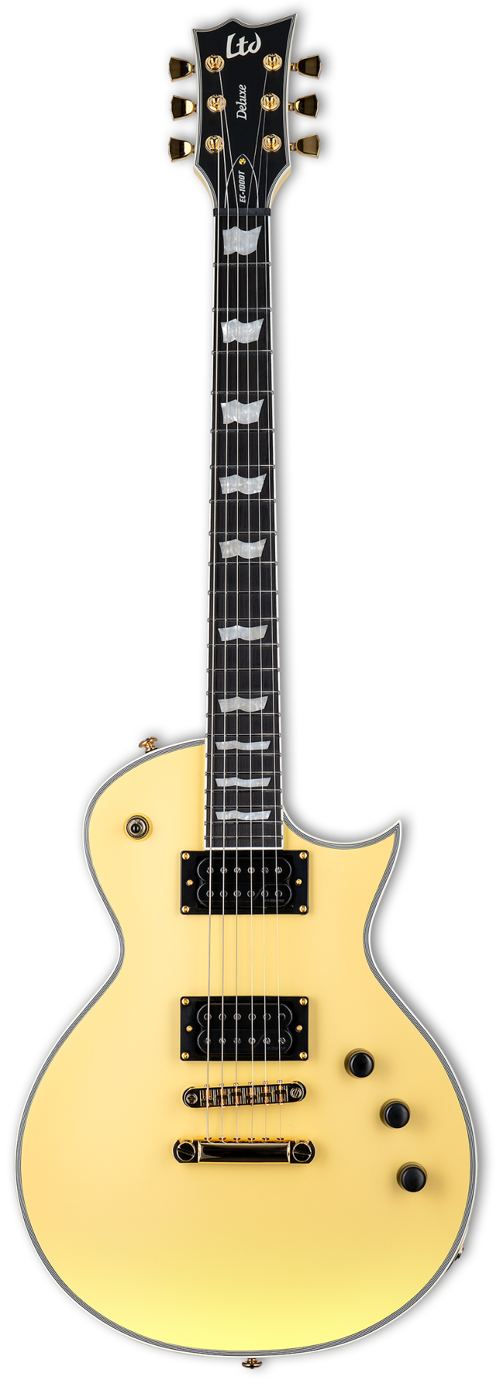 ESP LTD EC-1000T CTM Electric Guitar - Vintage Gold Satin