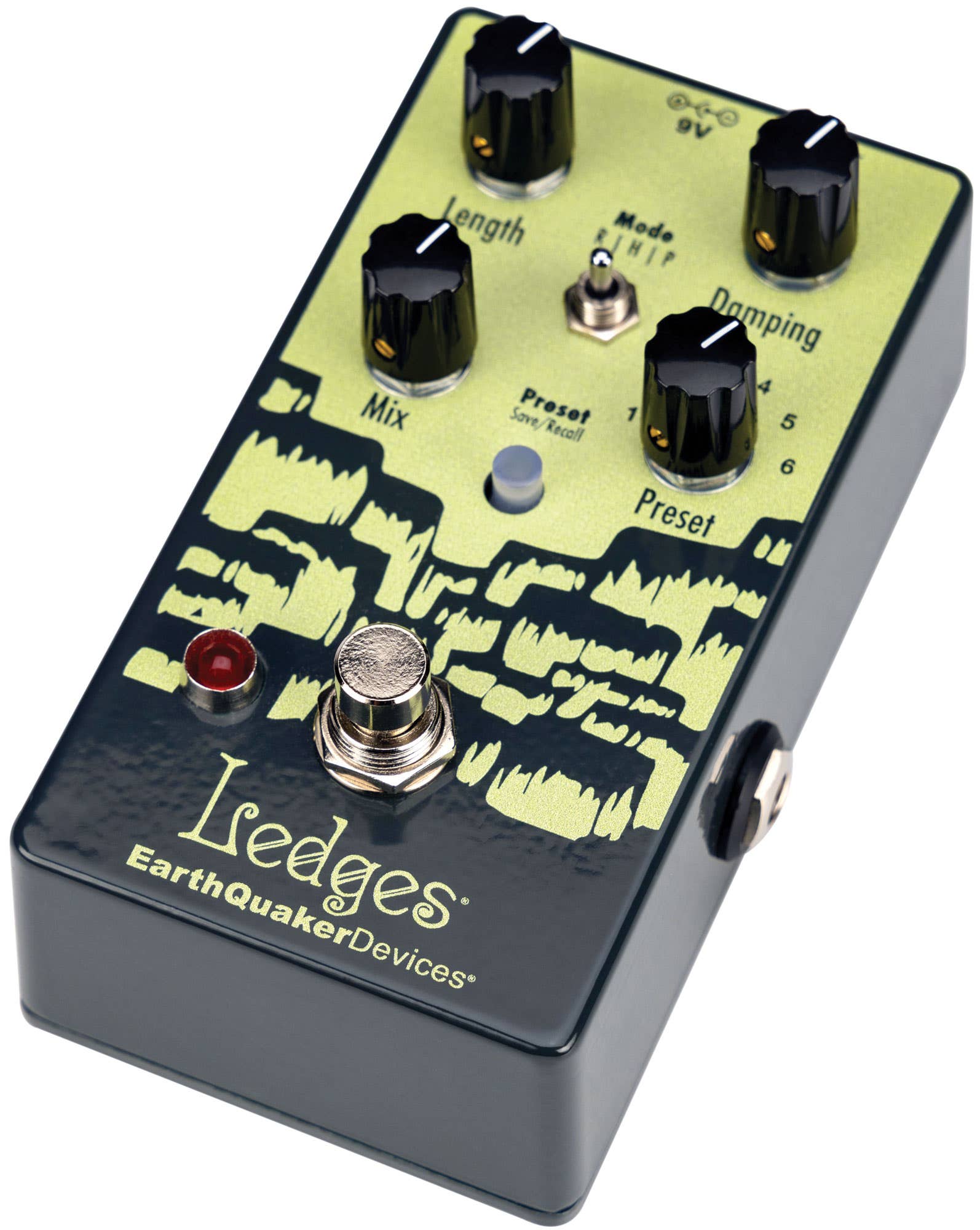 EarthQuaker Devices Ledges Tri-Dimensional Reverberation Machine Pedal