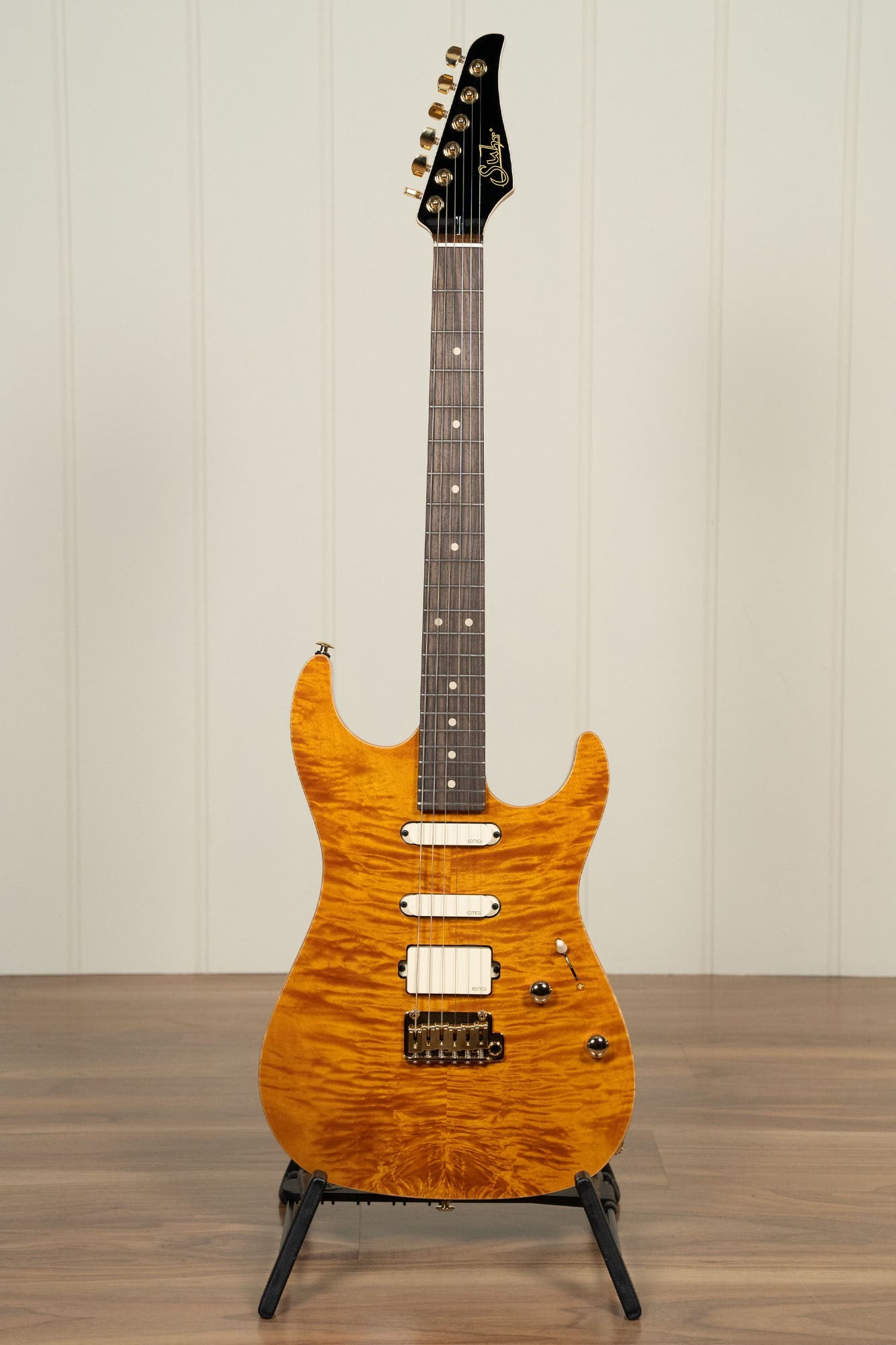 Suhr Standard Legacy HSS Limited Edition Guitar - Trans Caramel (510 Tremolo)