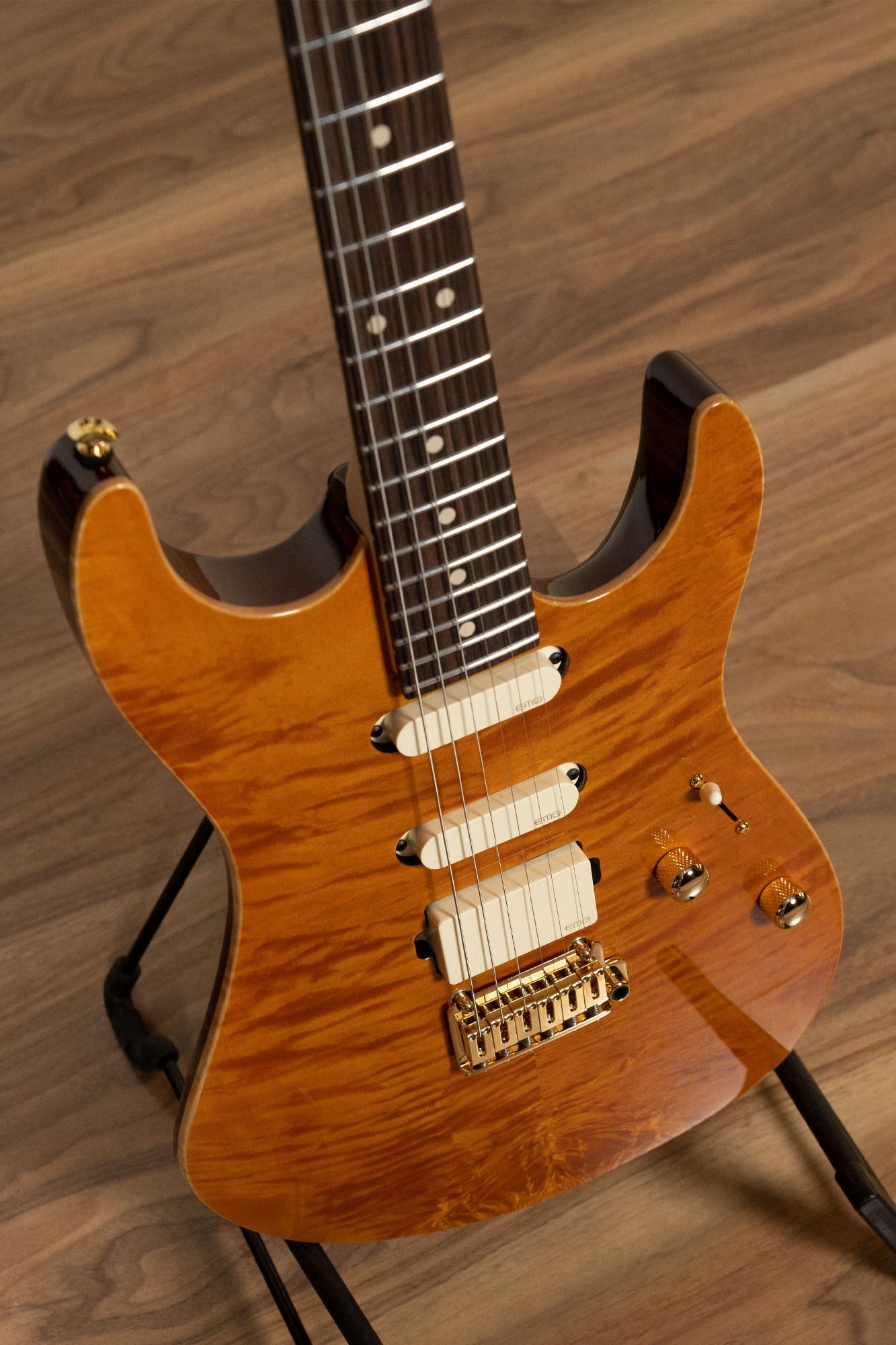 Suhr Standard Legacy HSS Limited Edition Guitar - Trans Caramel (510 Tremolo)