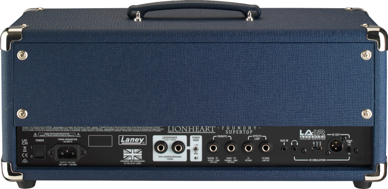 Laney Lionheart Foundry Supertop 120w Guitar Amp Head