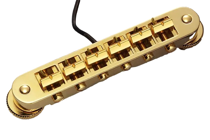 Schaller GTM Bridge w/Piezo Sensors - Gold (Clearance)