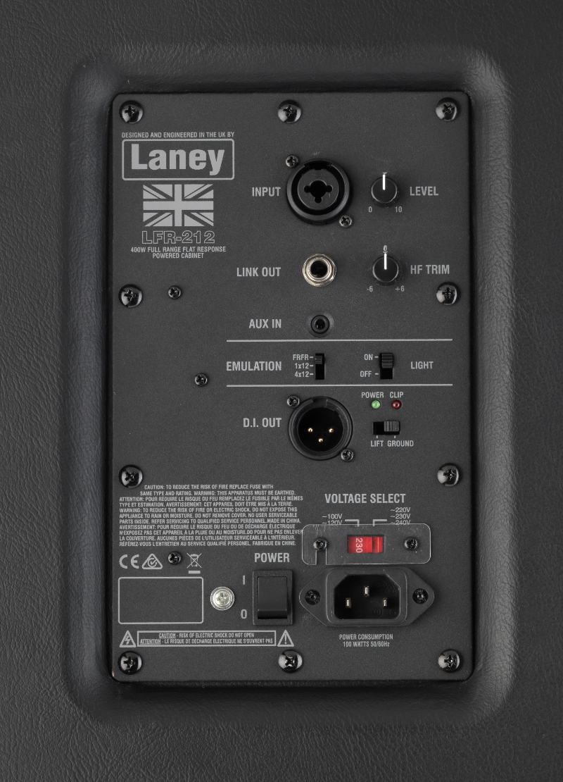 Laney LFR-212 800w 2x12 FR-FR Guitar Cab