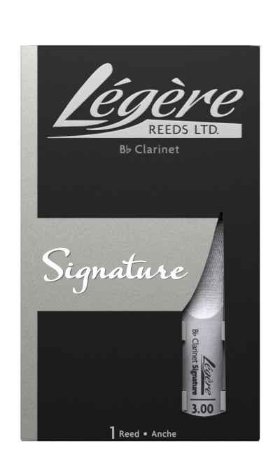 Legere Signature Series Bb Clarinet Reed - Grade 3.00