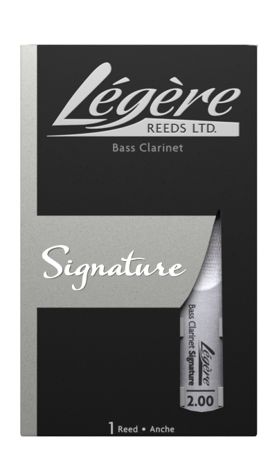 Legere Signature Series Bass Clarinet Reed - Grade 2.0