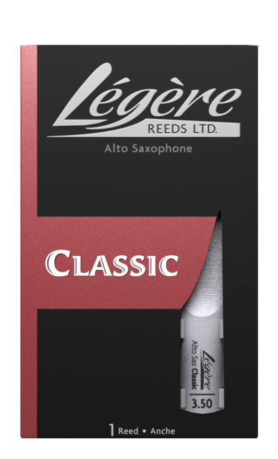 Legere Classic Alto Sax Reed - Grade 3.5