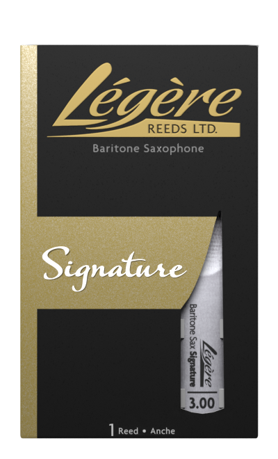 Legere Signature Series Baritone Sax Reed - Grade 3.0