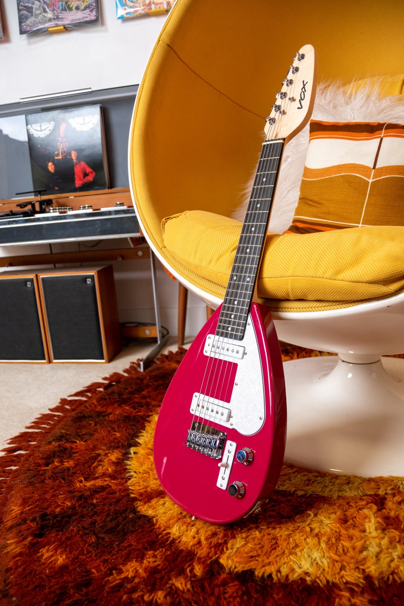 Vox Mark III Mini Electric Guitar - Loud Red