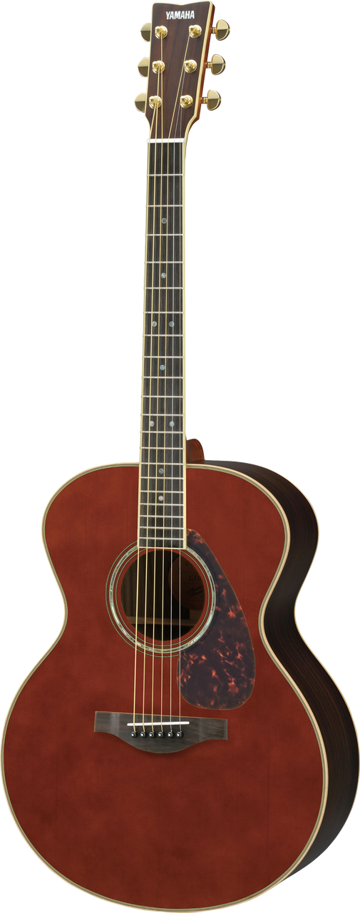 Yamaha LJ16DT Acoustic Electric Guitar w/Hard Bag - Dark Tint